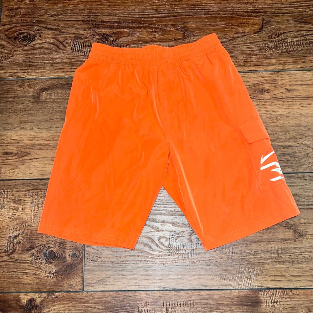Boys’ Nike Orange Athletic Shorts